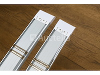 30 x led-batten 120w met lens – 120cm – 6500k koud wit - afbeelding 1 van  5