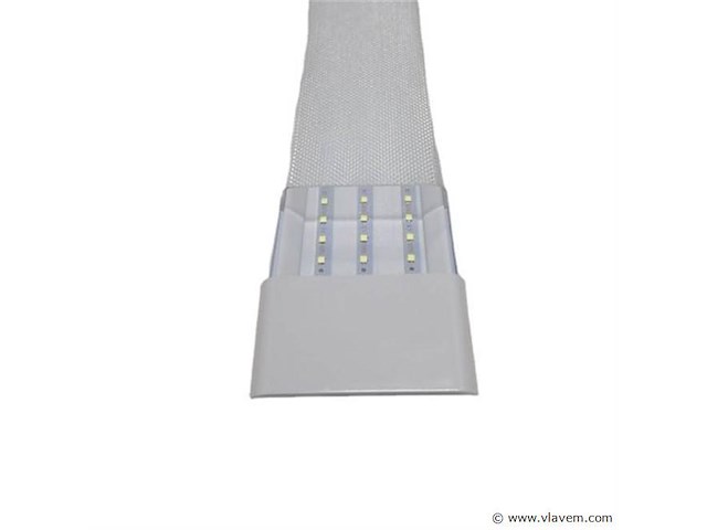 30 x led-batten 120w met lens – 120cm – 6500k koud wit - afbeelding 4 van  5
