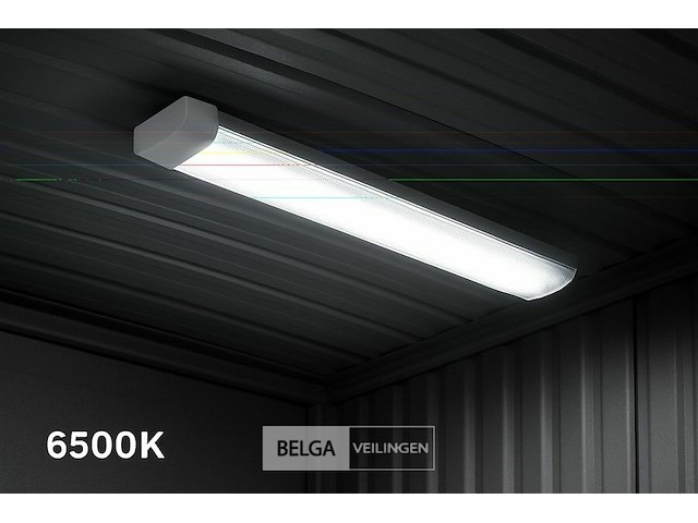 30 x led-batten 120w met lens – 120cm – 6500k koud wit - afbeelding 2 van  6