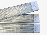 30 x led-batten met lens – 120w – 120cm – 6500k koud wit – tetra-lens - afbeelding 5 van  5