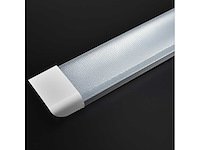 30 x led-batten met lens – 120w – 120cm – 6500k koud wit – tetra-lens - afbeelding 2 van  5