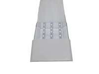 30 x led-batten met lens – 120w – 120cm – 6500k koud wit – tetra-lens - afbeelding 5 van  6