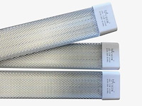 30 x led-batten met lens – 120w – 120cm – 6500k koud wit – tetra-lens - afbeelding 5 van  5
