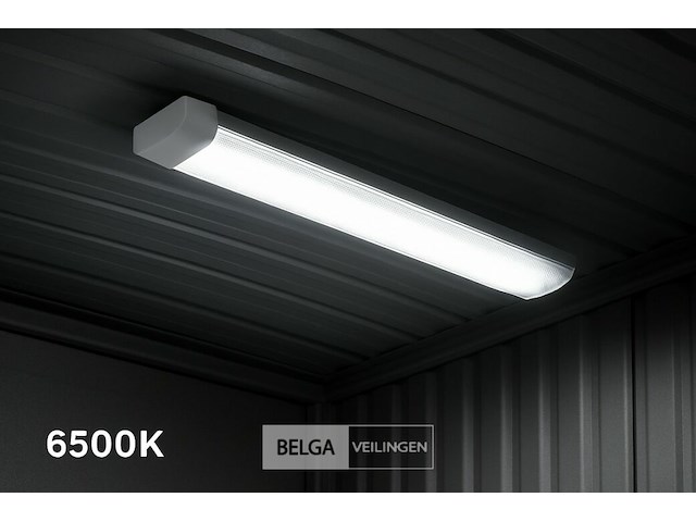 30 x led-batten met lens – 120w – 120cm – 6500k koud wit – tetra-lens - afbeelding 1 van  6