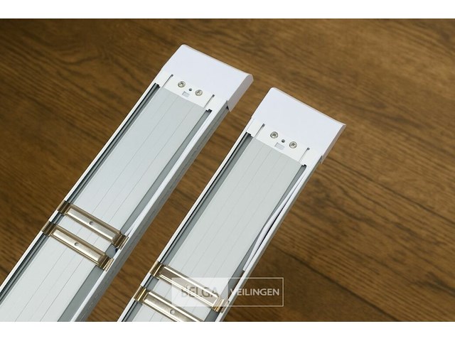 30 x led-batten met lens – 120w – 120cm – 6500k koud wit – tetra-lens - afbeelding 4 van  6