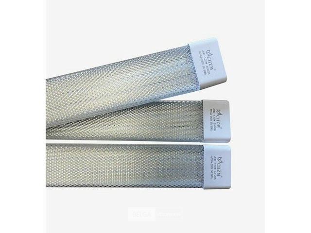 30 x led-batten met lens – 120w – 120cm – 6500k koud wit – tetra-lens - afbeelding 6 van  6