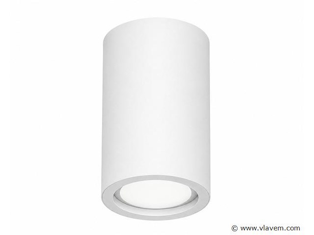 30 x led opbouw spot 5w – 4200k neutraal wit - wit – ip20 – sandra-5/xl - afbeelding 5 van  5