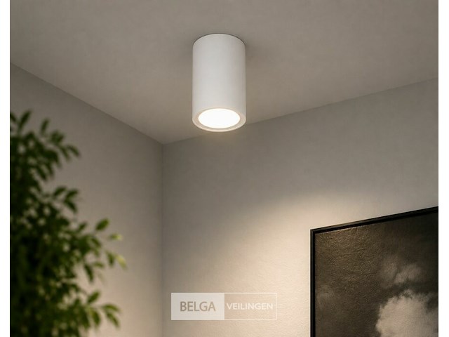 30 x led opbouw spot 5w – 4200k neutraal wit - wit – ip20 – sandra-5/xl - afbeelding 2 van  6