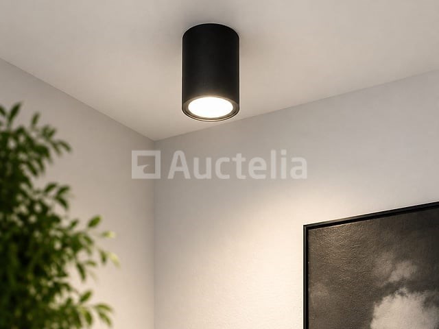 30 x led opbouw spot 5w – 4200k neutraal wit - zwart – ip20 – sandra-5/xl - afbeelding 2 van  5