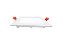 30 x led paneel – vierkant inbouw – 18w – 3000k warm wit – ip20 - afbeelding 2 van  4