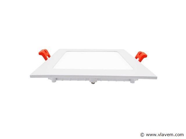 30 x led paneel – vierkant inbouw – 18w – 3000k warm wit – ip20 - afbeelding 2 van  4