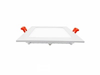 30 x led paneel – vierkant inbouw – 18w – 3000k warm wit – ip20 - afbeelding 3 van  5