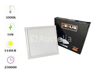 30 x led paneel – vierkant opbouw – 18w – 3000k warm wit – ip20
