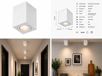 30 x opbouw spot armatuur – gu10 – wit – ip20 – frezya-s - afbeelding 5 van  5