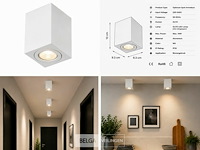 30 x opbouw spot armatuur – gu10 – wit – ip20 – frezya-s - afbeelding 6 van  6