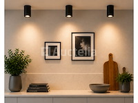30 x opbouw spot armatuur – gu10 – zwart – ip20 – frezya-r - afbeelding 4 van  5