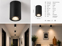 30 x opbouw spot armatuur – gu10 – zwart – ip20 – frezya-r - afbeelding 5 van  5