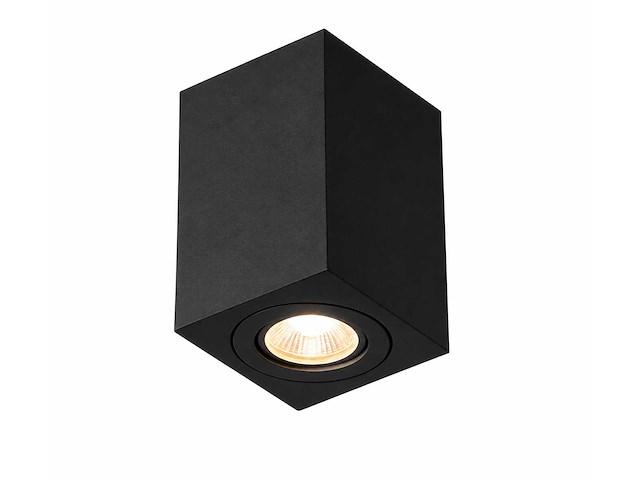 30 x opbouw spot armatuur – gu10 – zwart – ip20 – frezya-s - afbeelding 2 van  5