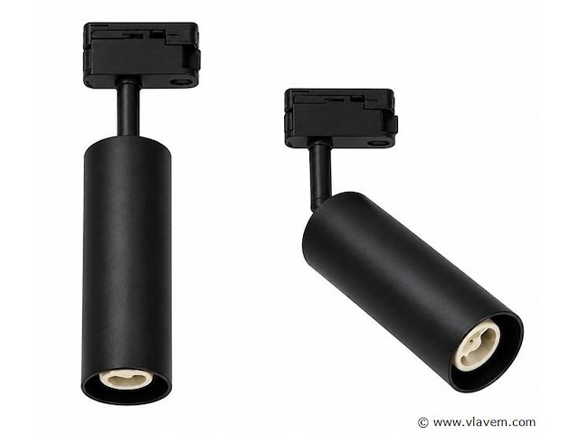 30 x rail spot armatuur – gu10 – zwart – ip20 – londra-g - afbeelding 2 van  5