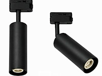 30 x rail spot armatuur – gu10 – zwart – ip20 – londra-g - afbeelding 3 van  6