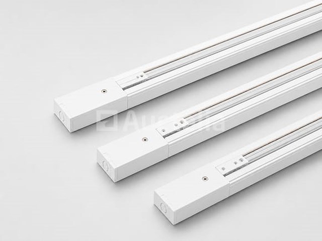 30 x railverlichting track – 1 fase – 2 meter – wit - lighting track - afbeelding 5 van  5