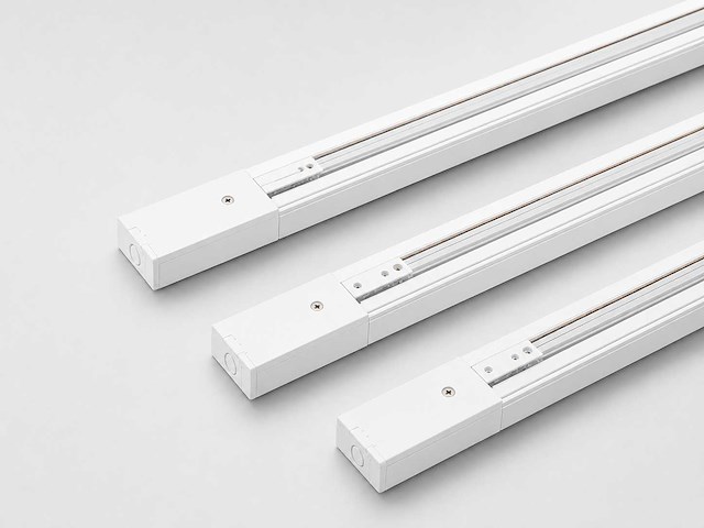 30 x railverlichting track – 1 fase – 2 meter – wit - lighting track - afbeelding 1 van  4