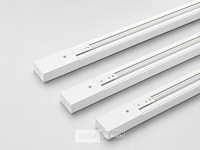 30 x railverlichting track – 1 fase – 2 meter – wit - lighting track - afbeelding 1 van  6