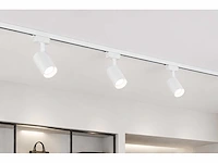 30 x railverlichting track – 1 fase – 2 meter – wit - lighting track - afbeelding 3 van  5