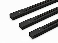 30 x railverlichting track – 1 fase – 2 meter – zwart - lighting track - afbeelding 1 van  6