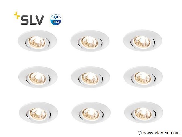 30 x slv easy install led inbouwspots - afbeelding 8 van  8
