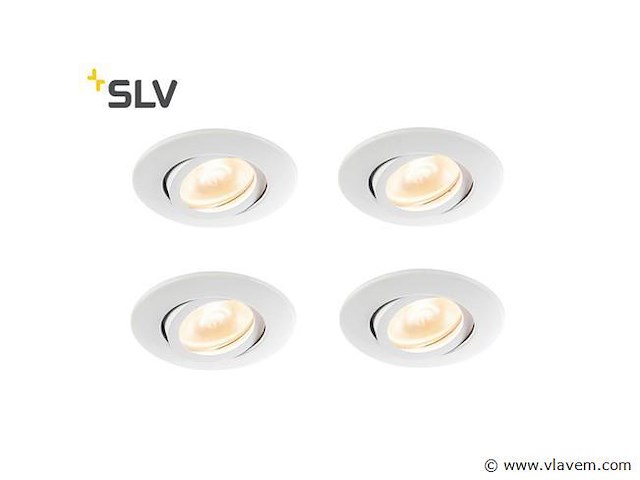 30 x slv easy install led inbouwspots - afbeelding 1 van  8