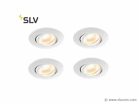 30 x slv easy install led inbouwspots