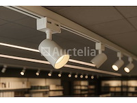 30 x spot op orientable rail gu10 - wit - eenfase - ø58x80x114 mm - ip20 - afbeelding 3 van  3