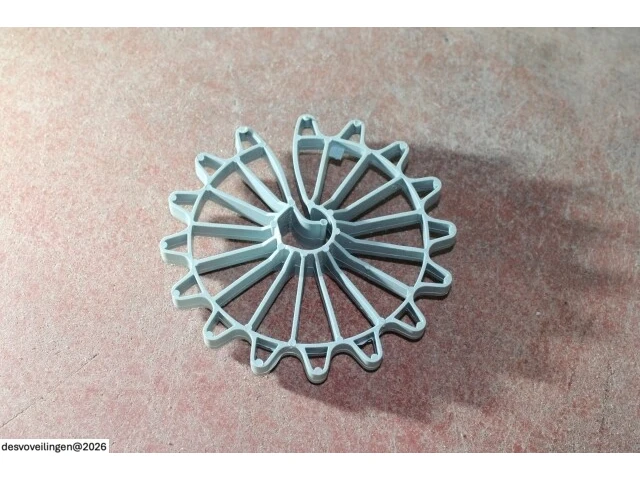 30 x uni-20 50mm dekkingsafstandhouder zwaar (50st) - afbeelding 4 van  5