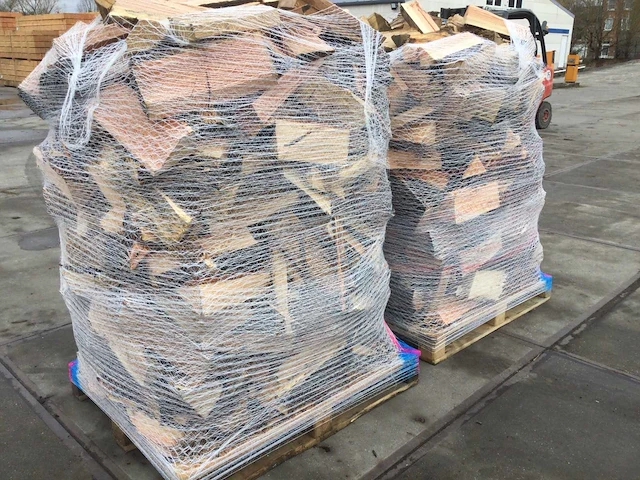 3,00 m³ gemengd brandhout eiken en douglas - lengte 33 cm - afbeelding 2 van  4