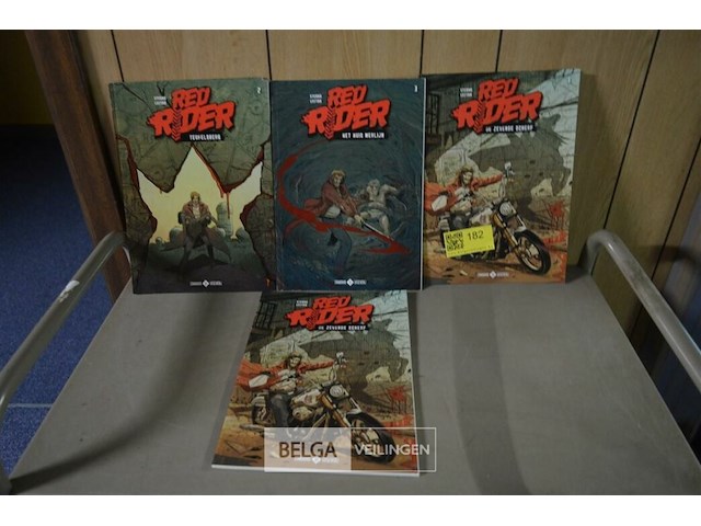 ±300 stripverhalen; red rider - afbeelding 1 van  3