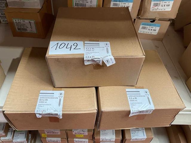 3000 gipsplaat schroeven - afbeelding 1 van  3