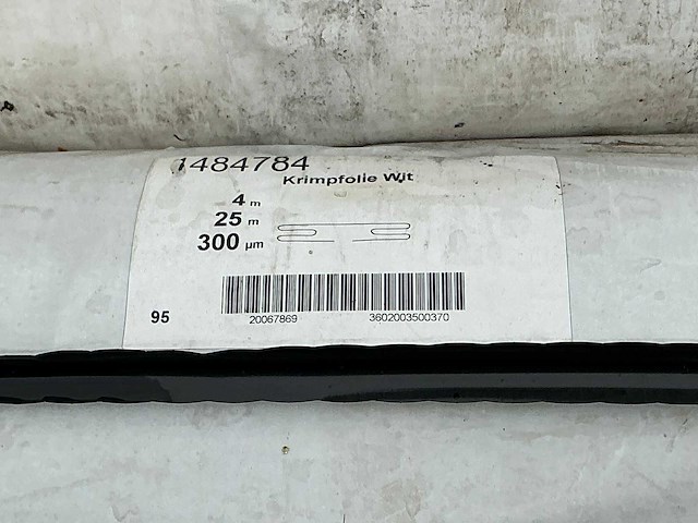 300micron krimpfolie (2x) - afbeelding 2 van  3