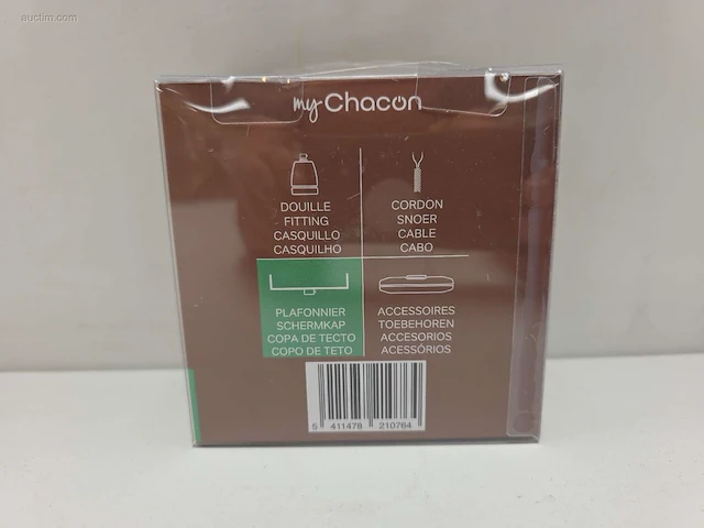 (300x) houten plafondkapje chacon 21076 - afbeelding 3 van  6