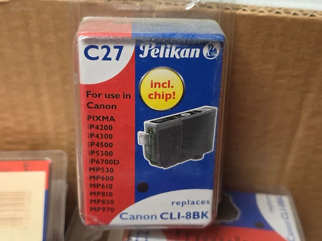(300x) inktpatronen voor printers pelikan c27 - afbeelding 1 van  5