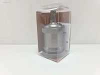 (300x) metalen fitting – titaniumkleurig chacon... - afbeelding 2 van  7