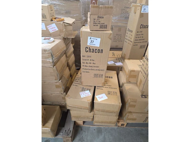 (300x) metalen fitting – titaniumkleurig chacon... - afbeelding 6 van  7