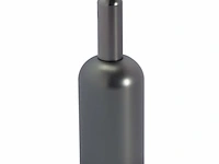 (300x) metalen fitting – titaniumkleurig chacon...