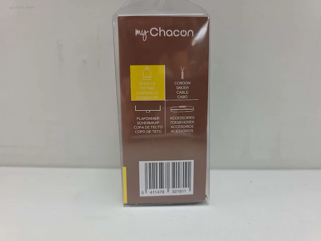 (300x) metalen fitting – titaniumkleurig chacon... - afbeelding 4 van  7