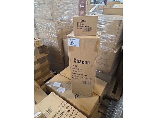 (300x) metalen fitting – titaniumkleurig chacon... - afbeelding 6 van  7