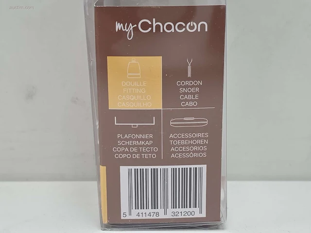 (300x) porseleinen fitting – wit chacon 32120 - afbeelding 4 van  7