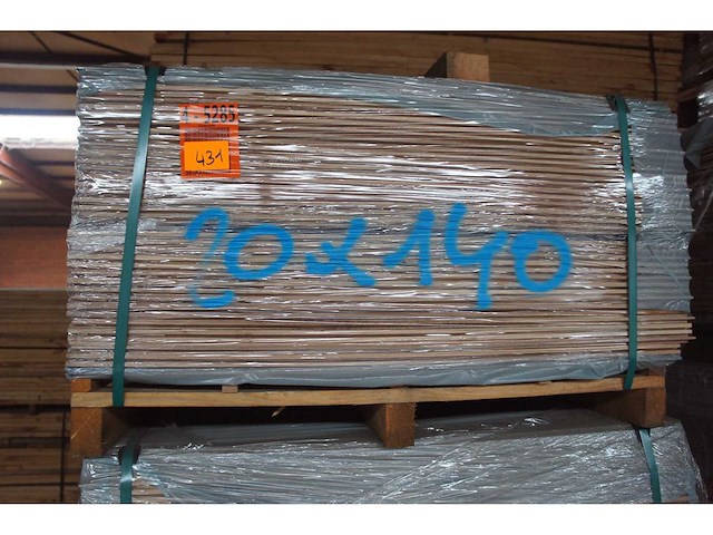 30,47 m² eiken planchetten 20mm - afbeelding 2 van  7