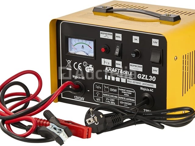 30a 90-250ah kraft&dele acculader - afbeelding 2 van  3
