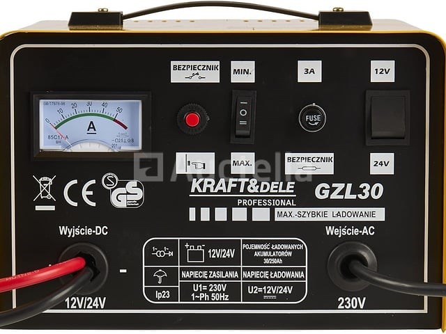 30a 90-250ah kraft&dele acculader - afbeelding 3 van  3
