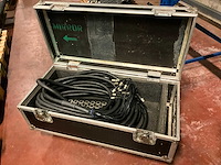 30m prefab multikabel 24/4 in flightcase - afbeelding 2 van  3